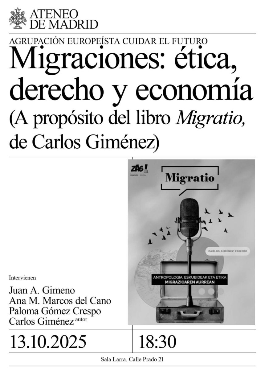 Carlos Giménez en el Ateneo